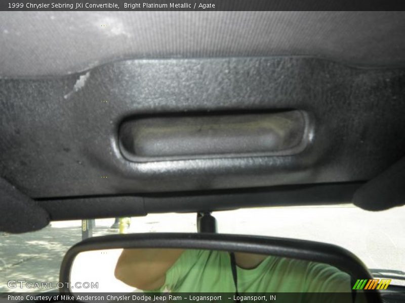 Bright Platinum Metallic / Agate 1999 Chrysler Sebring JXi Convertible