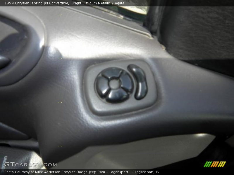 Bright Platinum Metallic / Agate 1999 Chrysler Sebring JXi Convertible