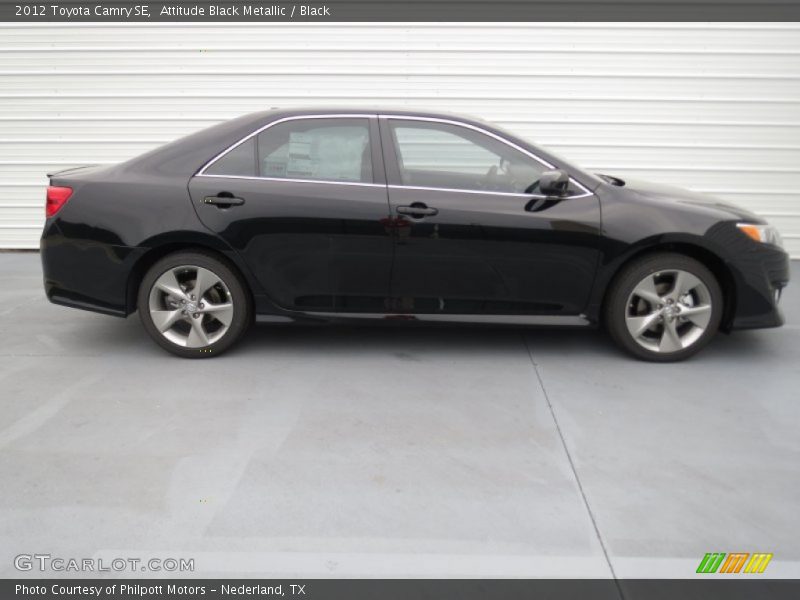 Attitude Black Metallic / Black 2012 Toyota Camry SE