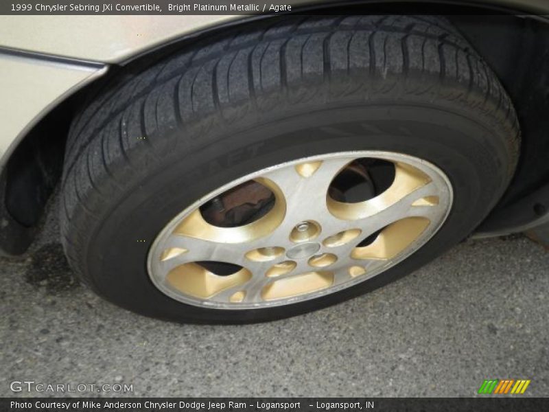 Bright Platinum Metallic / Agate 1999 Chrysler Sebring JXi Convertible