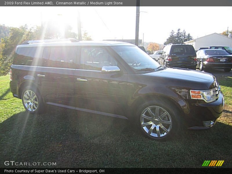 Cinnamon Metallic / Medium Light Stone 2009 Ford Flex Limited AWD