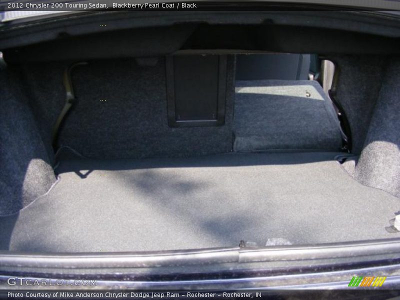 Blackberry Pearl Coat / Black 2012 Chrysler 200 Touring Sedan