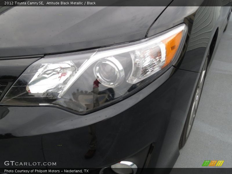 Attitude Black Metallic / Black 2012 Toyota Camry SE