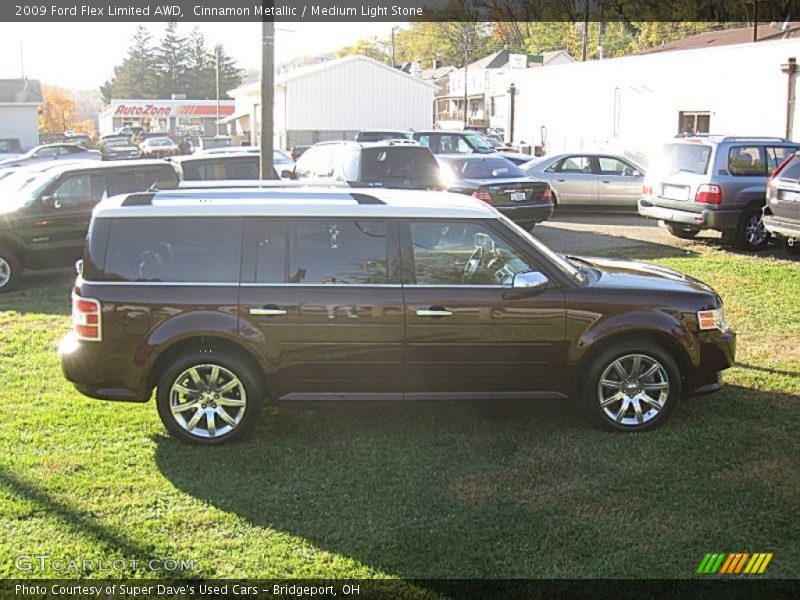 Cinnamon Metallic / Medium Light Stone 2009 Ford Flex Limited AWD