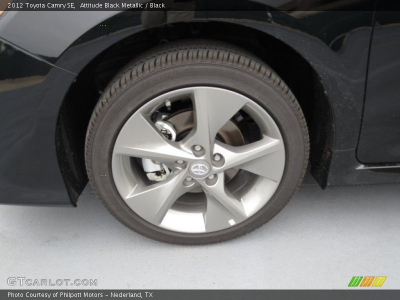 Attitude Black Metallic / Black 2012 Toyota Camry SE
