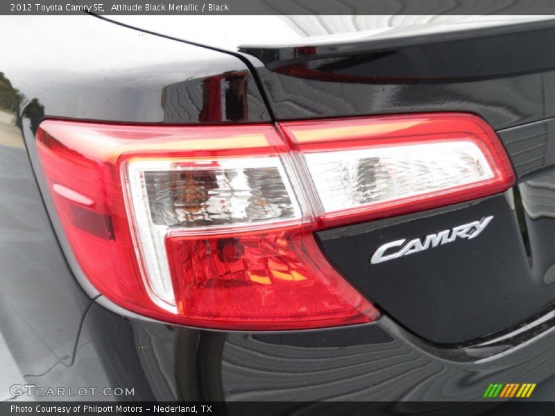 Attitude Black Metallic / Black 2012 Toyota Camry SE