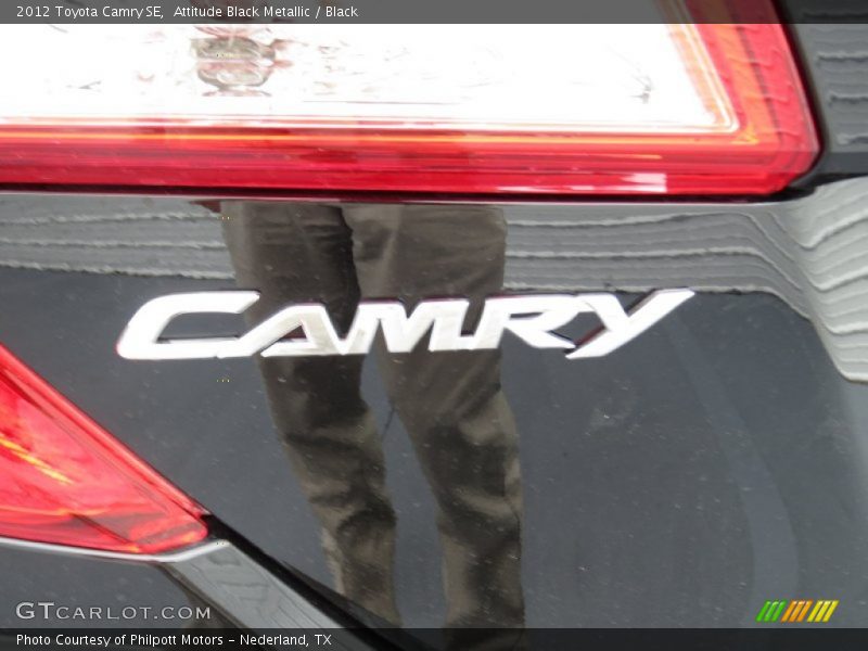 Attitude Black Metallic / Black 2012 Toyota Camry SE