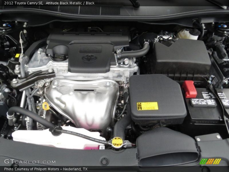 Attitude Black Metallic / Black 2012 Toyota Camry SE