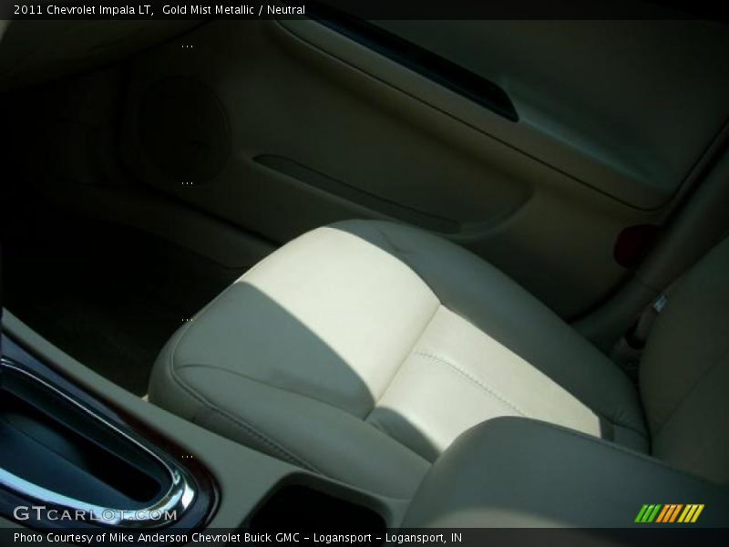 Gold Mist Metallic / Neutral 2011 Chevrolet Impala LT