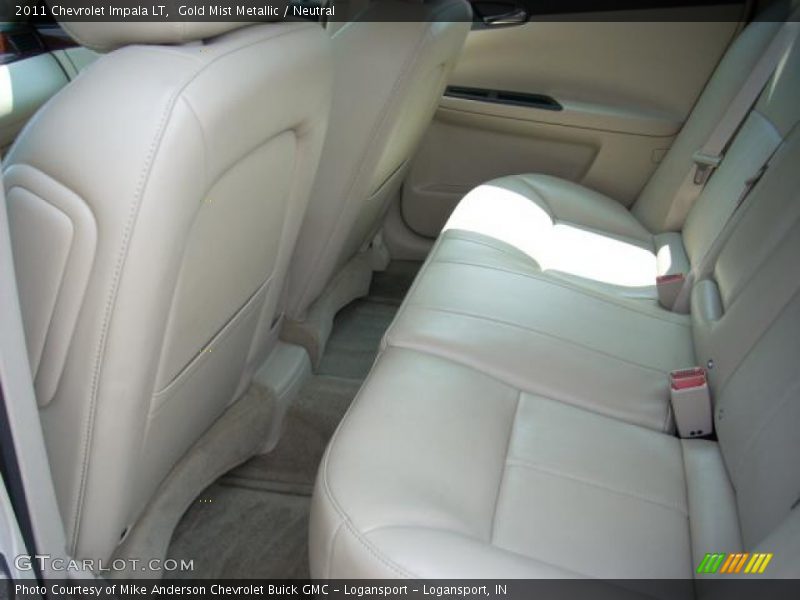 Gold Mist Metallic / Neutral 2011 Chevrolet Impala LT