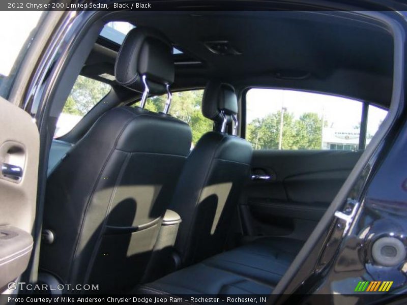 Black / Black 2012 Chrysler 200 Limited Sedan