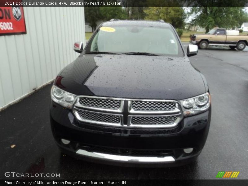 Blackberry Pearl / Black/Tan 2011 Dodge Durango Citadel 4x4