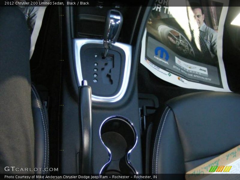 Black / Black 2012 Chrysler 200 Limited Sedan
