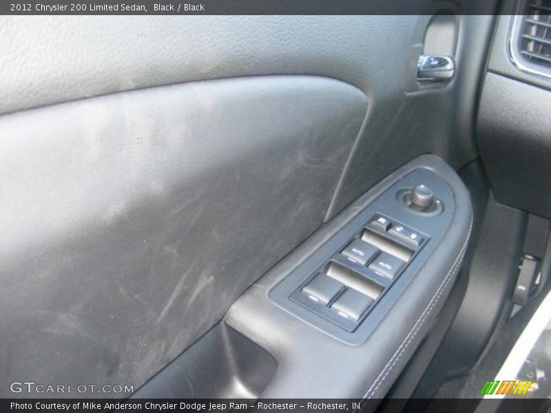 Black / Black 2012 Chrysler 200 Limited Sedan