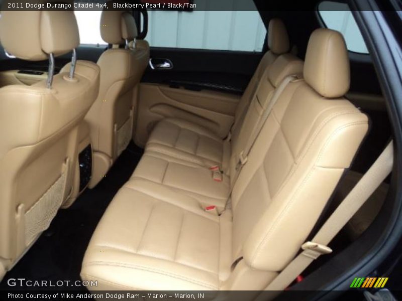 Rear Seat of 2011 Durango Citadel 4x4