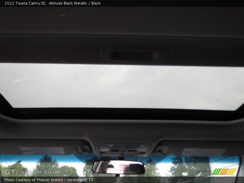 Attitude Black Metallic / Black 2012 Toyota Camry SE