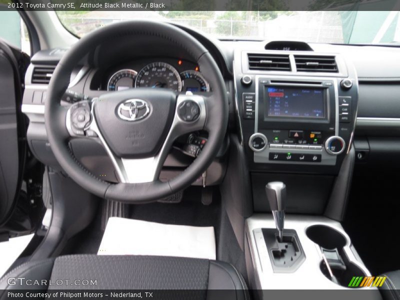 Attitude Black Metallic / Black 2012 Toyota Camry SE