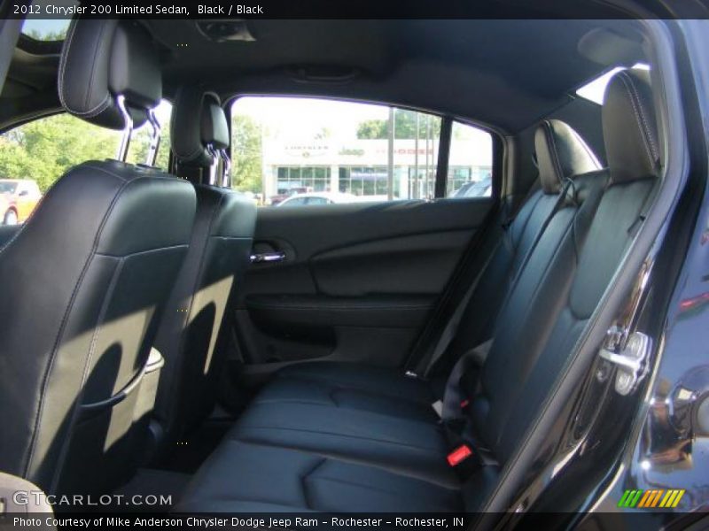 Black / Black 2012 Chrysler 200 Limited Sedan