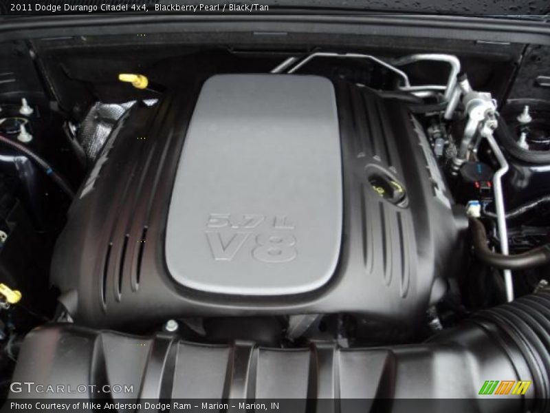  2011 Durango Citadel 4x4 Engine - 5.7 Liter HEMI OHV 16-Valve VVT MDS V8