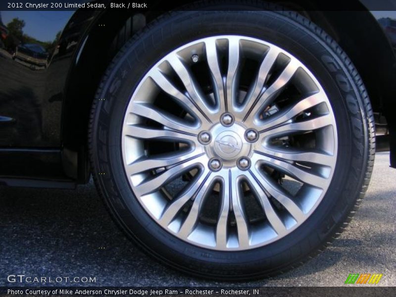 Black / Black 2012 Chrysler 200 Limited Sedan