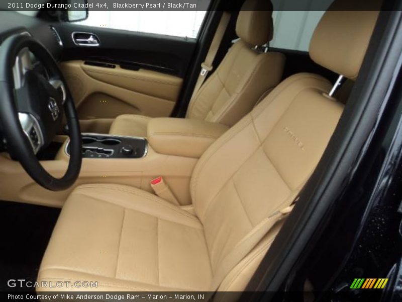 Front Seat of 2011 Durango Citadel 4x4