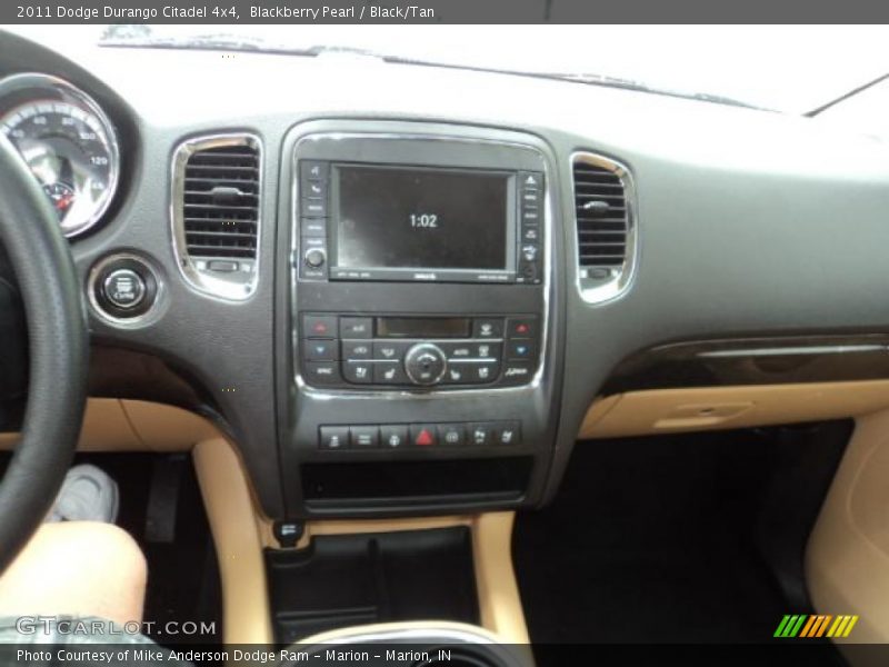 Blackberry Pearl / Black/Tan 2011 Dodge Durango Citadel 4x4