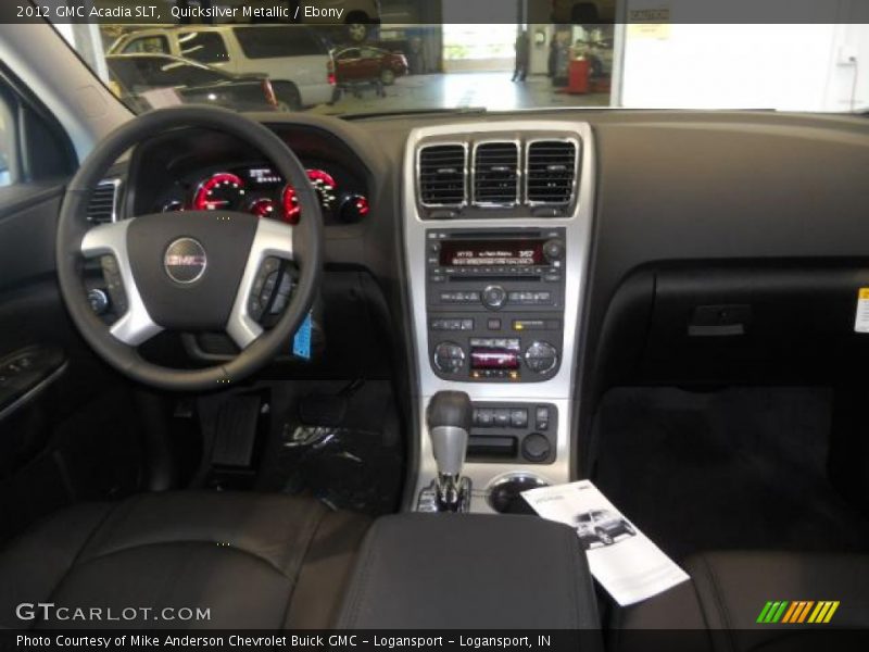 Quicksilver Metallic / Ebony 2012 GMC Acadia SLT