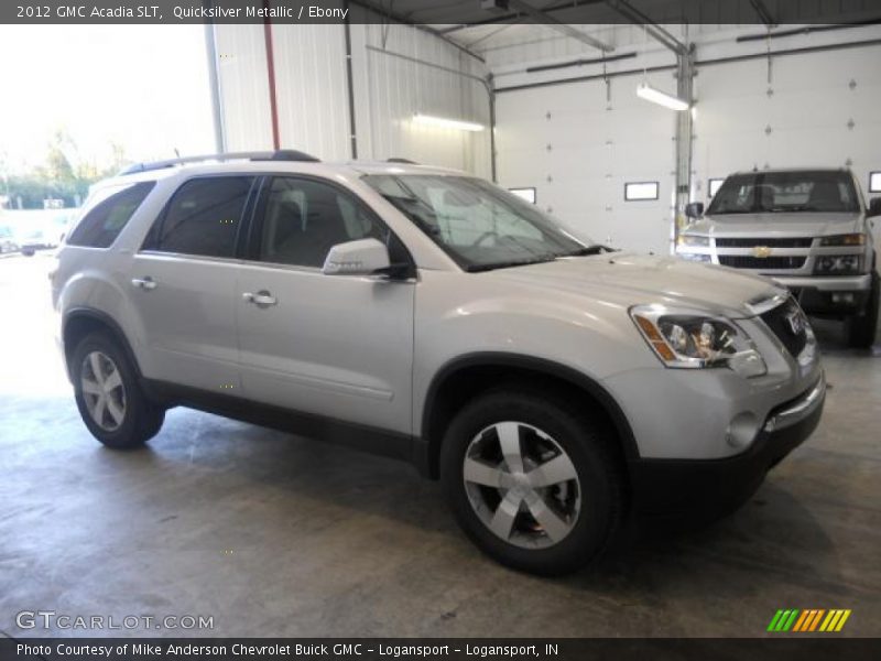 Quicksilver Metallic / Ebony 2012 GMC Acadia SLT