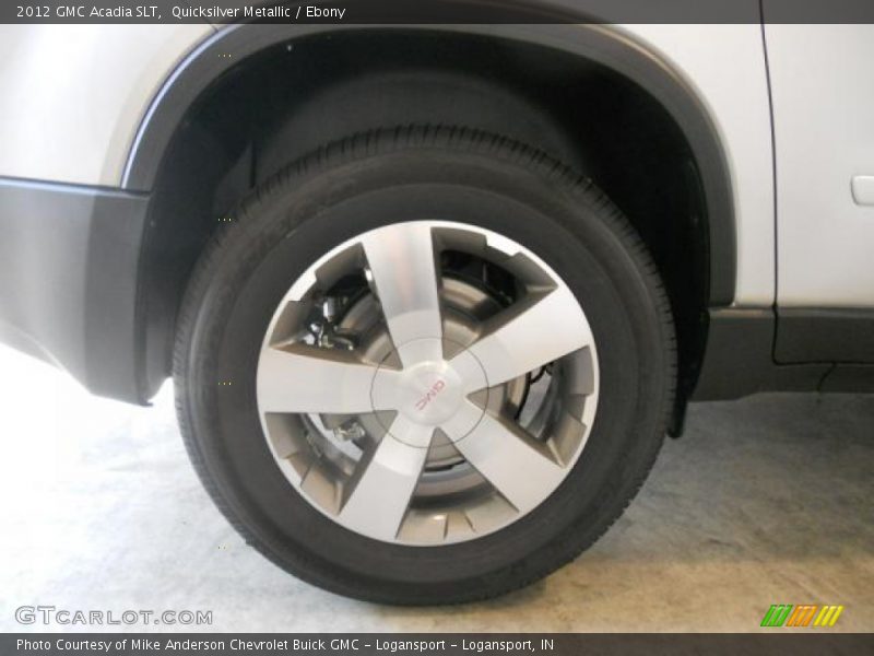 Quicksilver Metallic / Ebony 2012 GMC Acadia SLT