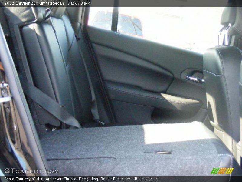 Black / Black 2012 Chrysler 200 Limited Sedan