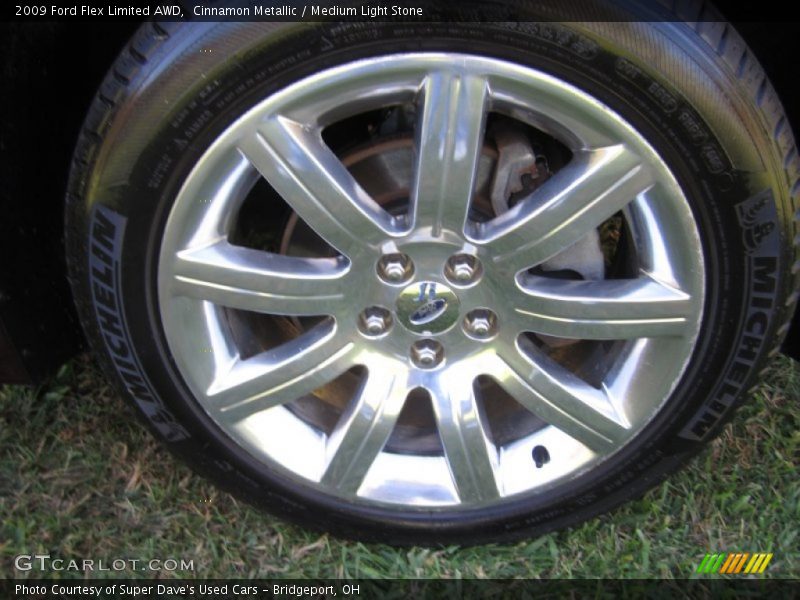 Cinnamon Metallic / Medium Light Stone 2009 Ford Flex Limited AWD