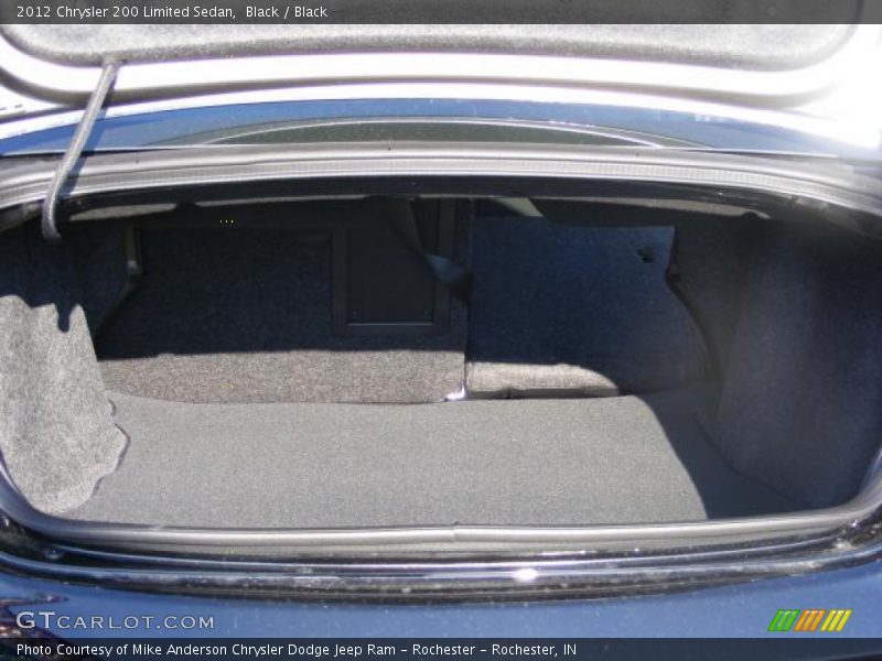 Black / Black 2012 Chrysler 200 Limited Sedan