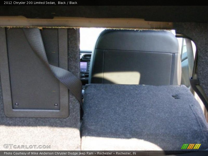 Black / Black 2012 Chrysler 200 Limited Sedan