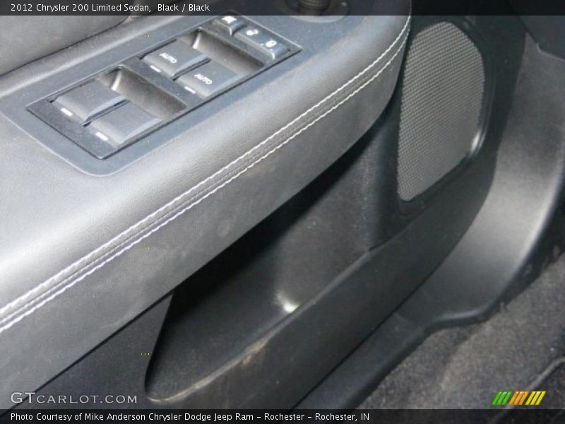 Black / Black 2012 Chrysler 200 Limited Sedan