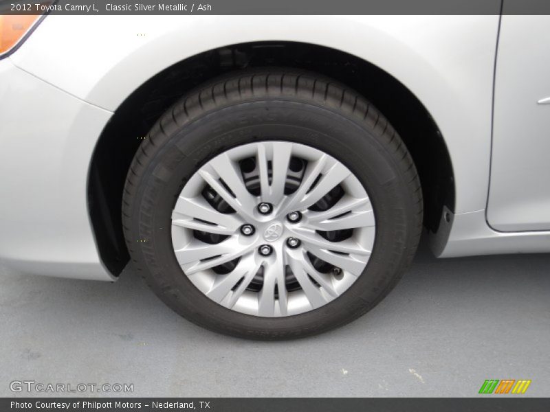 Classic Silver Metallic / Ash 2012 Toyota Camry L