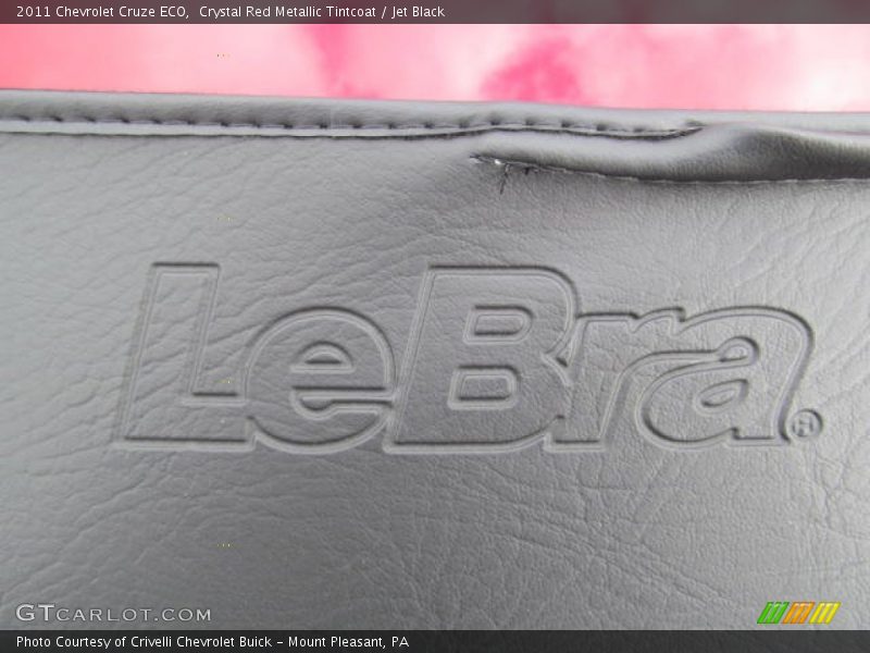 Crystal Red Metallic Tintcoat / Jet Black 2011 Chevrolet Cruze ECO