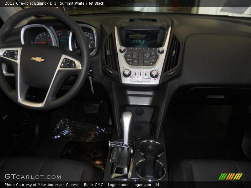 Summit White / Jet Black 2013 Chevrolet Equinox LTZ