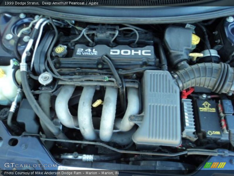  1999 Stratus  Engine - 2.4 Liter DOHC 16-Valve 4 Cylinder