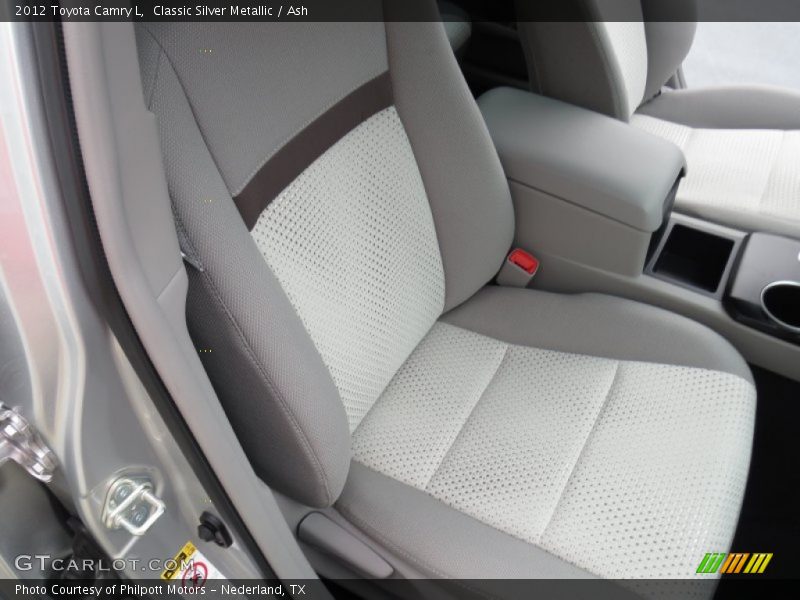 Classic Silver Metallic / Ash 2012 Toyota Camry L