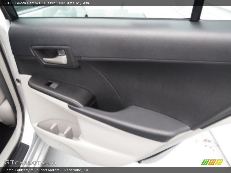 Classic Silver Metallic / Ash 2012 Toyota Camry L