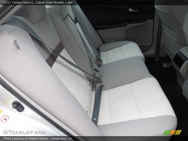 Classic Silver Metallic / Ash 2012 Toyota Camry L