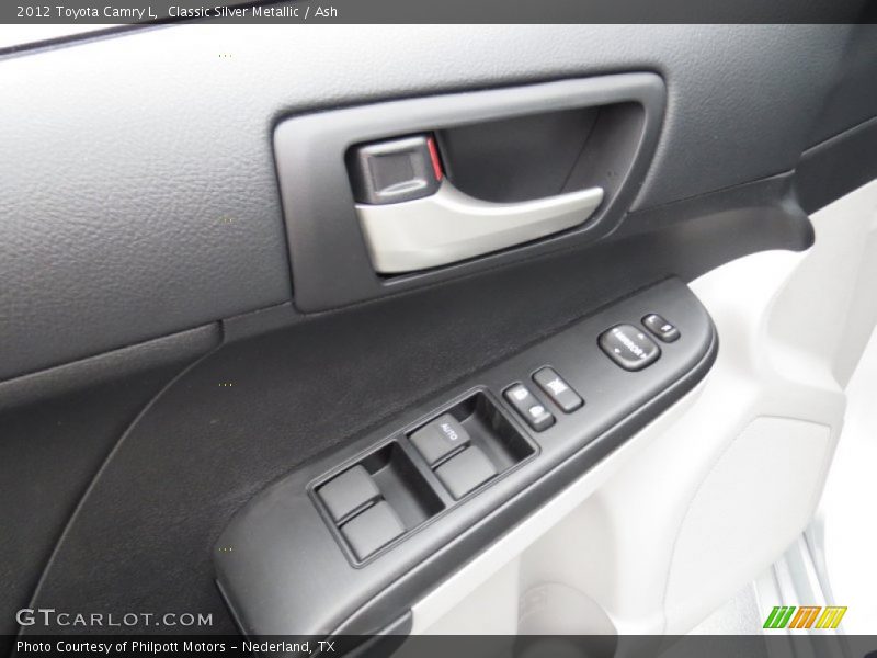 Classic Silver Metallic / Ash 2012 Toyota Camry L