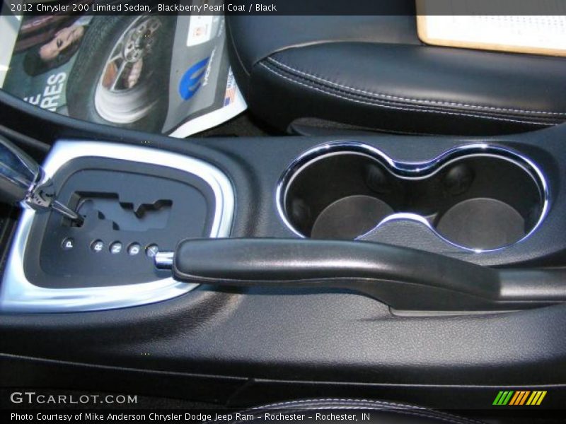 Blackberry Pearl Coat / Black 2012 Chrysler 200 Limited Sedan