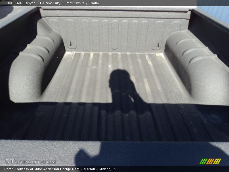 Summit White / Ebony 2008 GMC Canyon SLE Crew Cab
