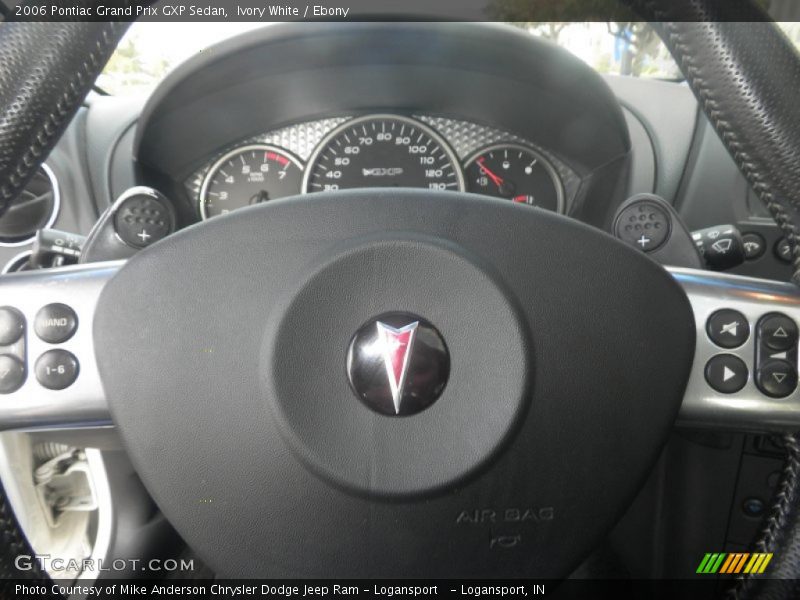 Ivory White / Ebony 2006 Pontiac Grand Prix GXP Sedan