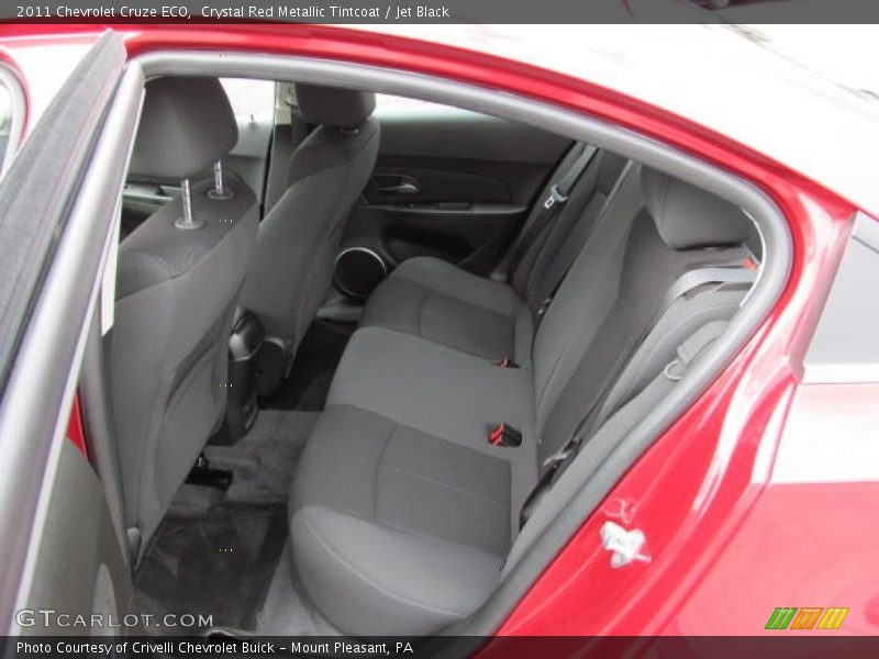 Crystal Red Metallic Tintcoat / Jet Black 2011 Chevrolet Cruze ECO