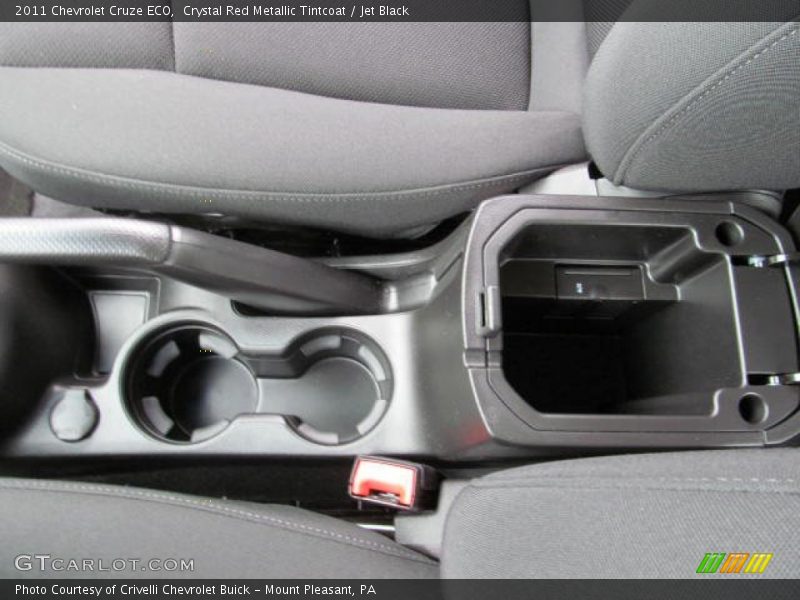 Crystal Red Metallic Tintcoat / Jet Black 2011 Chevrolet Cruze ECO
