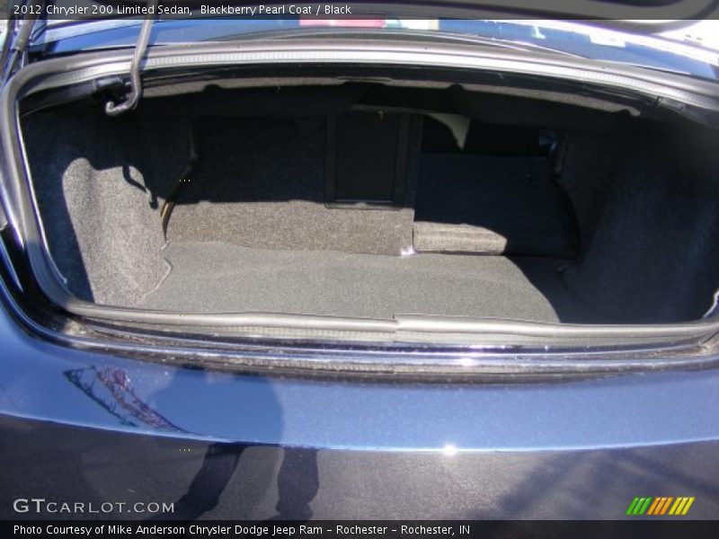 Blackberry Pearl Coat / Black 2012 Chrysler 200 Limited Sedan