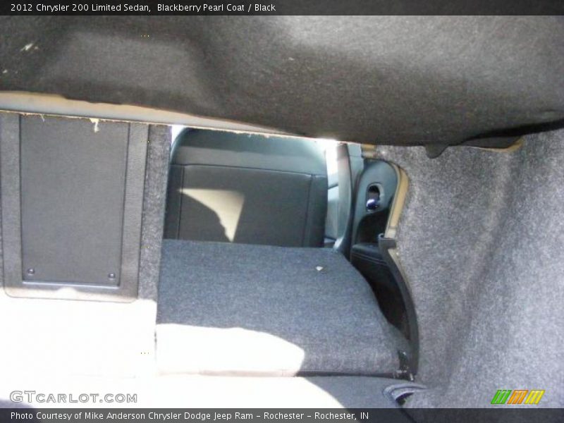 Blackberry Pearl Coat / Black 2012 Chrysler 200 Limited Sedan