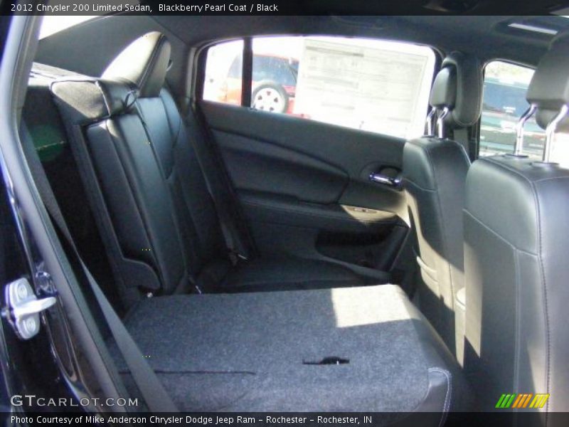 Blackberry Pearl Coat / Black 2012 Chrysler 200 Limited Sedan